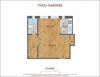 Studio Floor Plan 540 Sqft